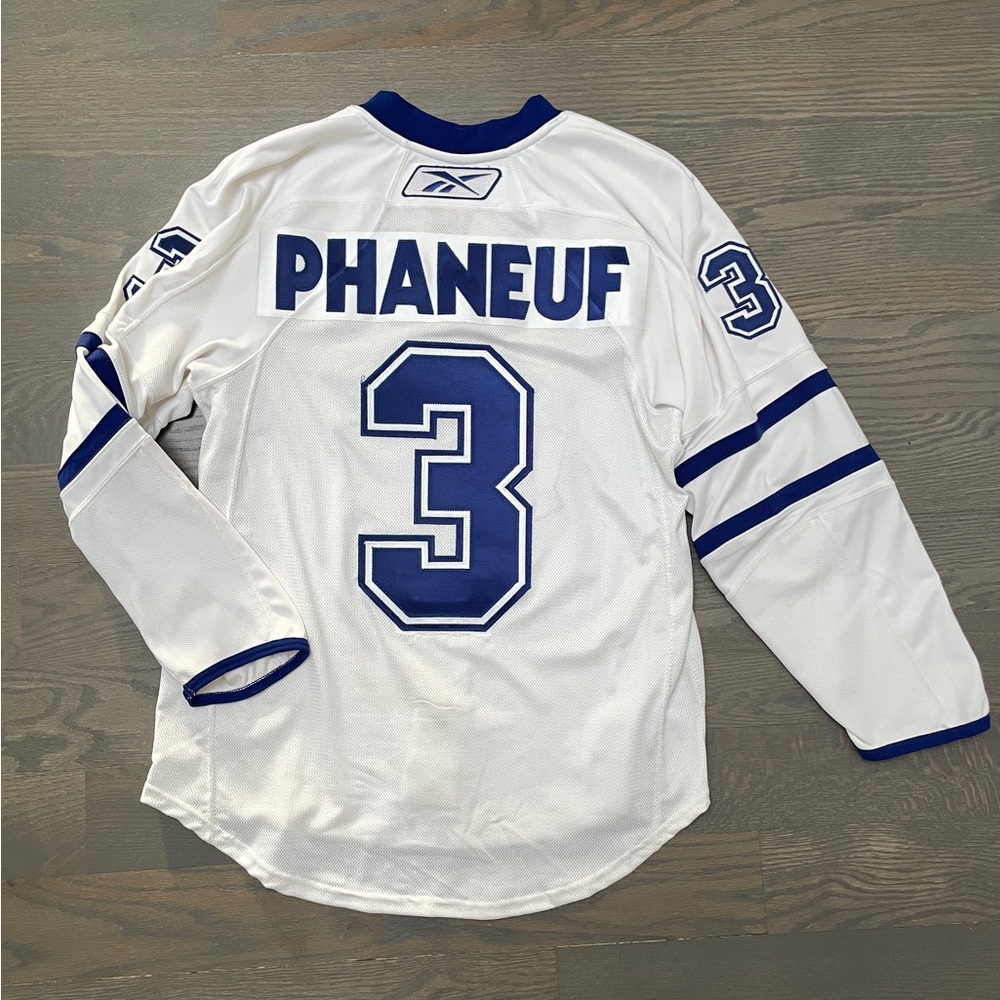 Reebok NHL Hockey Jersey - Phaneuf #3 size 46/small